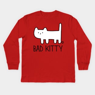 BAD KITTY Kids Long Sleeve T-Shirt